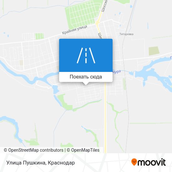 Карта Улица Пушкина