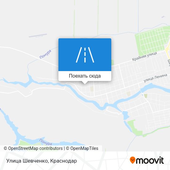 Карта Улица Шевченко