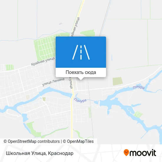 Карта Школьная Улица
