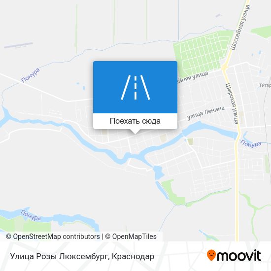 Карта Улица Розы Люксембург