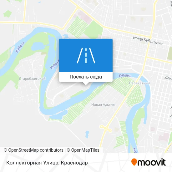 Карта Коллекторная Улица