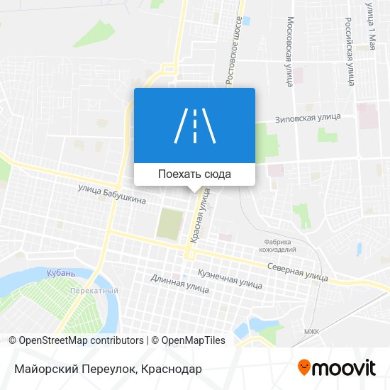 Карта Майорский Переулок
