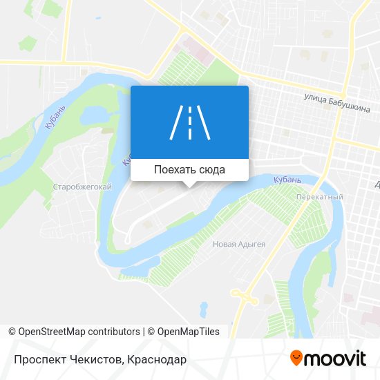 Карта Проспект Чекистов