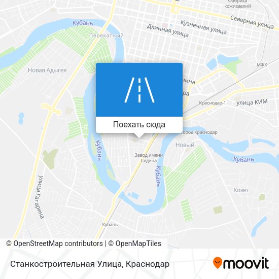 Карта Станкостроительная Улица