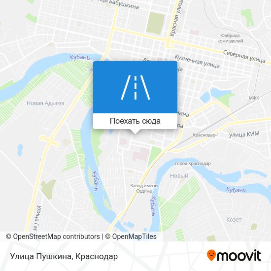 Карта Улица Пушкина