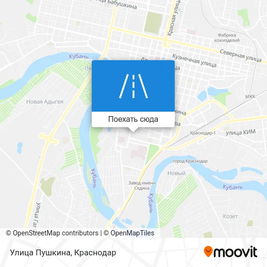Карта Улица Пушкина