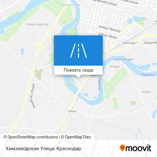 Карта Химзаводская Улица