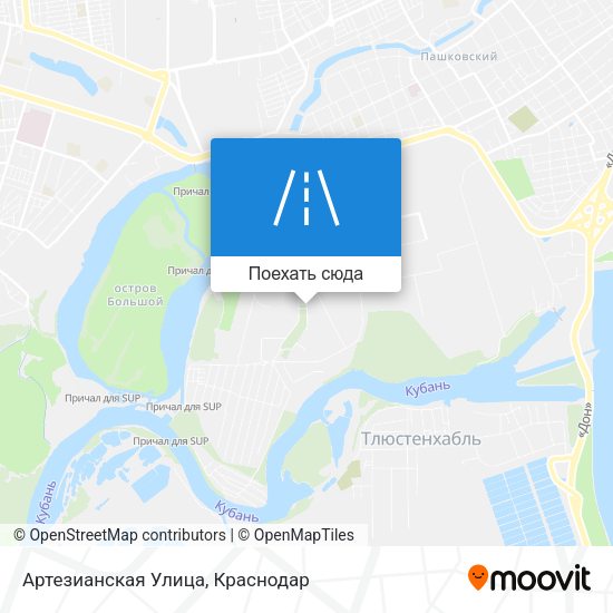 Карта Артезианская Улица