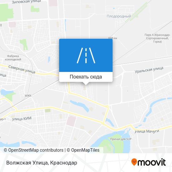 Карта Волжская Улица