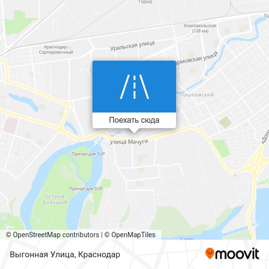 Карта Выгонная Улица