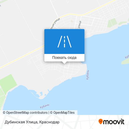 Карта Дубинская Улица