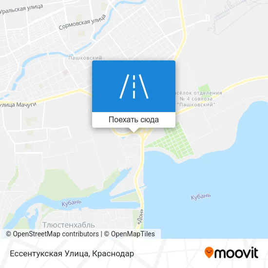 Карта Ессентукская Улица