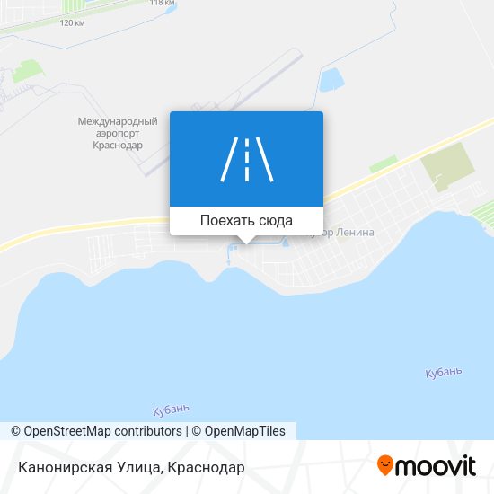 Карта Канонирская Улица