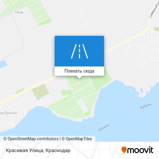 Карта Красивая Улица