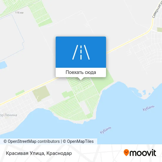 Карта Красивая Улица