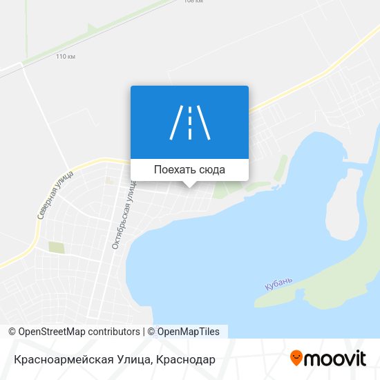 Карта Красноармейская Улица