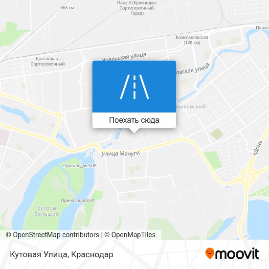 Карта Кутовая Улица
