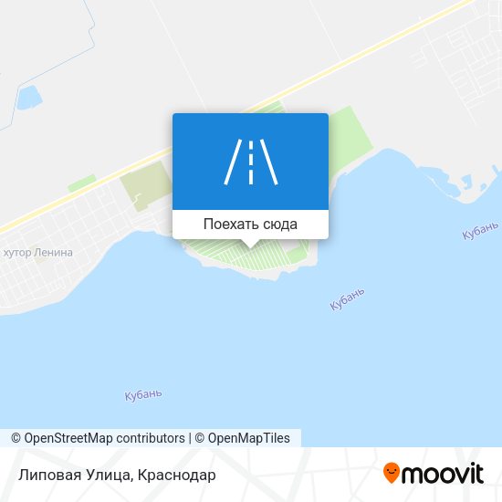 Карта Липовая Улица