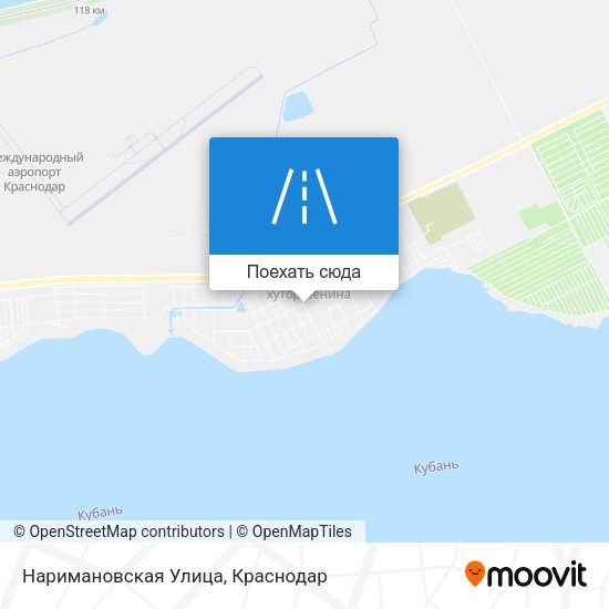 Карта Наримановская Улица