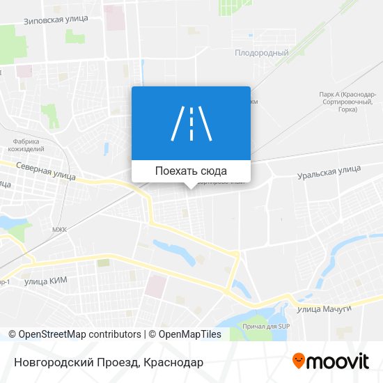 Карта Новгородский Проезд