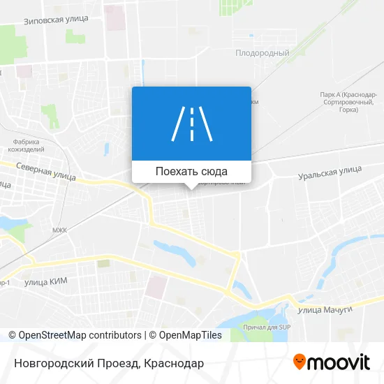 Карта Новгородский Проезд
