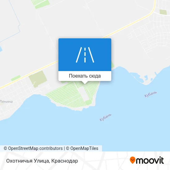 Карта Охотничья Улица