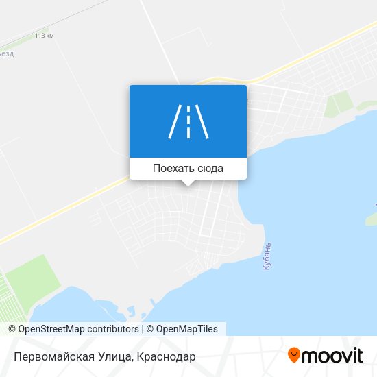 Карта Первомайская Улица