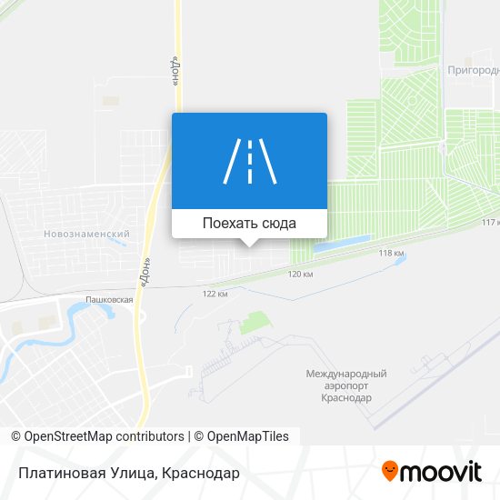 Карта Платиновая Улица