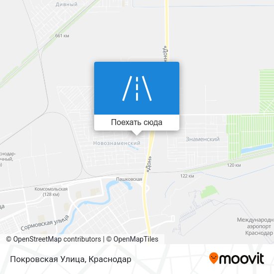 Карта Покровская Улица