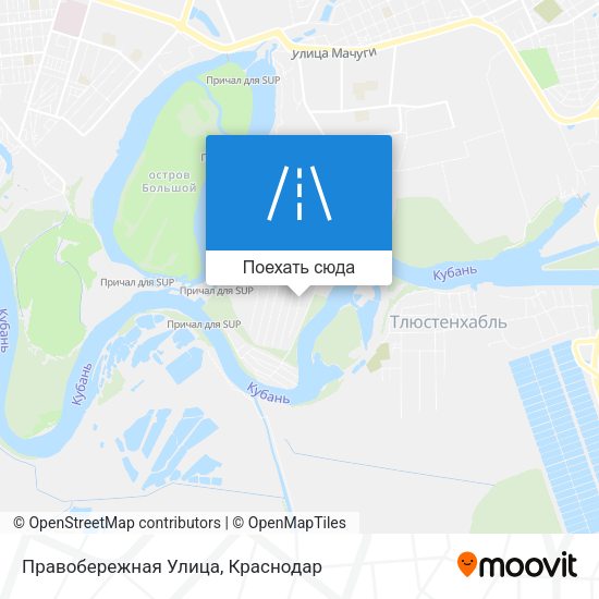Карта Правобережная Улица