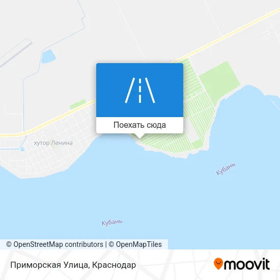 Карта Приморская Улица