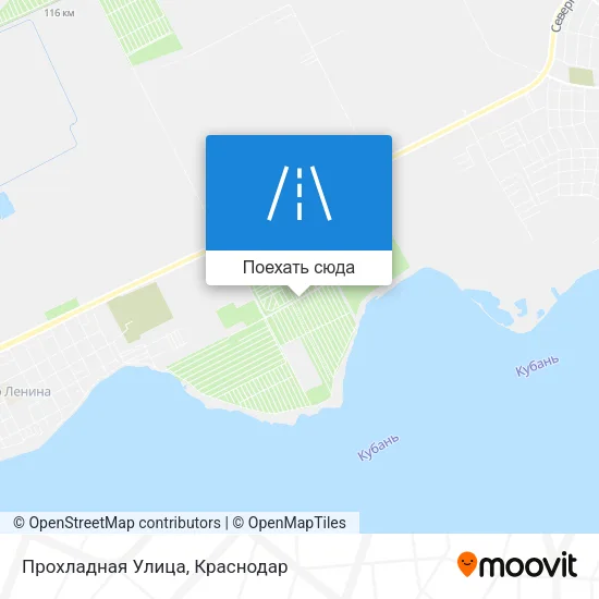 Карта Прохладная Улица