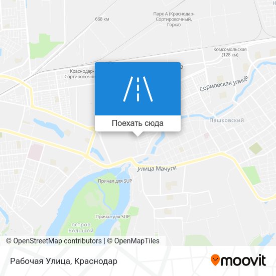 Карта Рабочая Улица