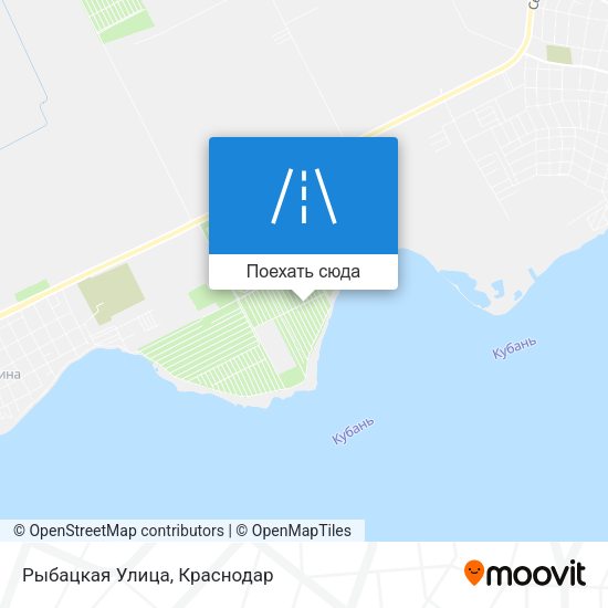 Карта Рыбацкая Улица
