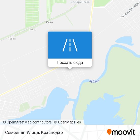 Карта Семейная Улица