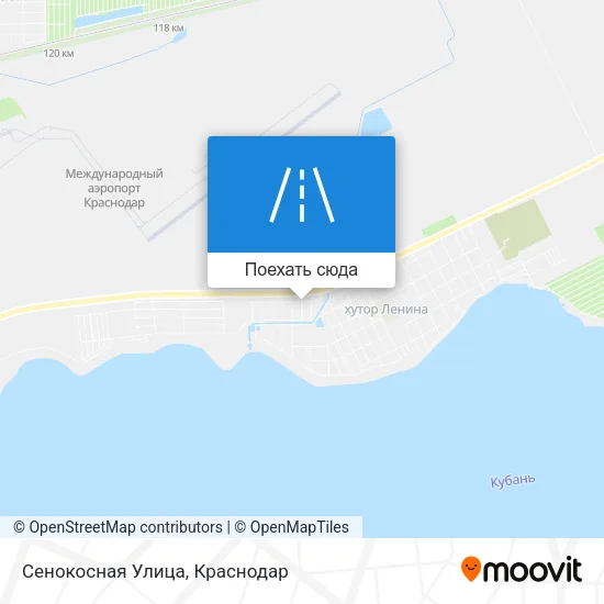 Карта Сенокосная Улица