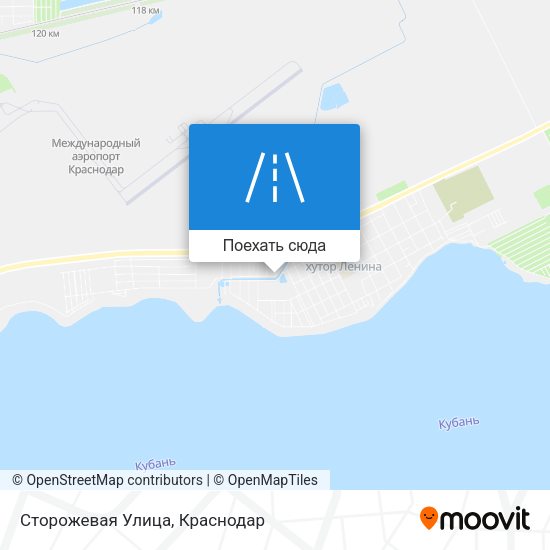 Карта Сторожевая Улица
