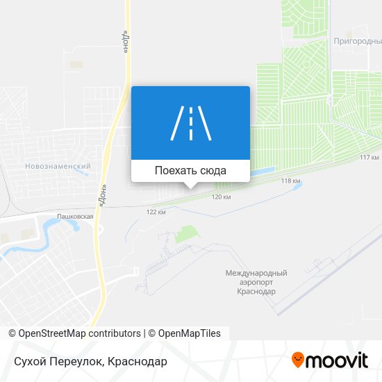 Карта Сухой Переулок