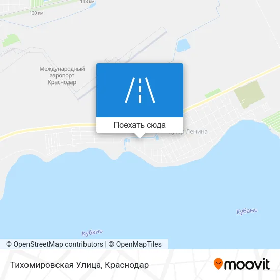 Карта Тихомировская Улица