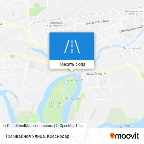 Карта Трамвайная Улица