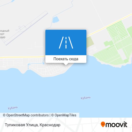Карта Тупиковая Улица