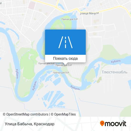 Карта Улица Бабыча