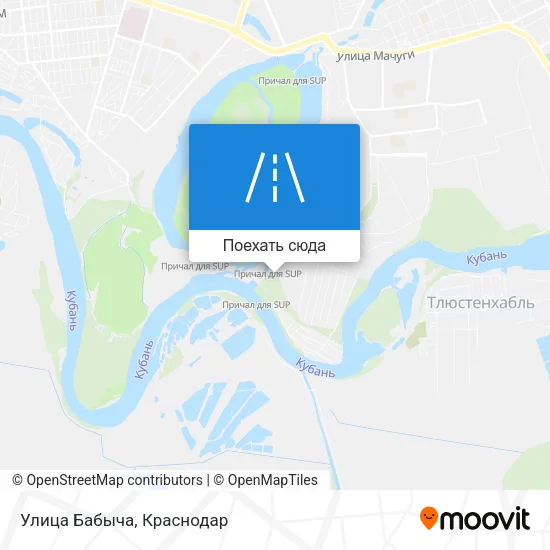Карта Улица Бабыча