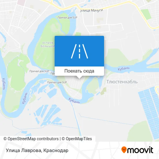 Карта Улица Лаврова