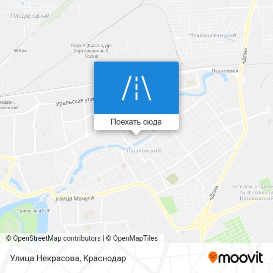 Карта Улица Некрасова