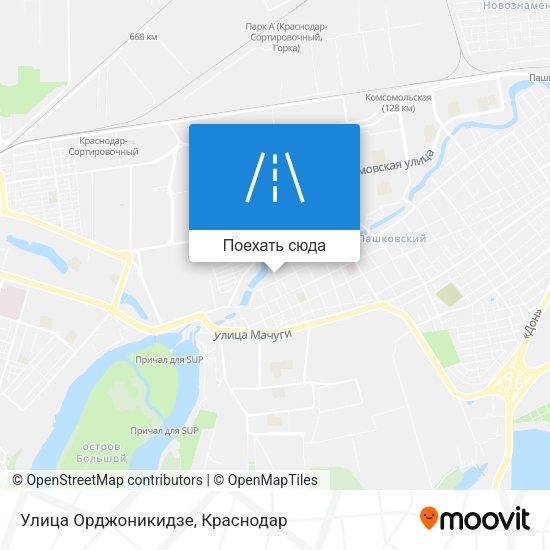 Карта Улица Орджоникидзе