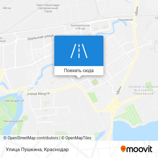Карта Улица Пушкина