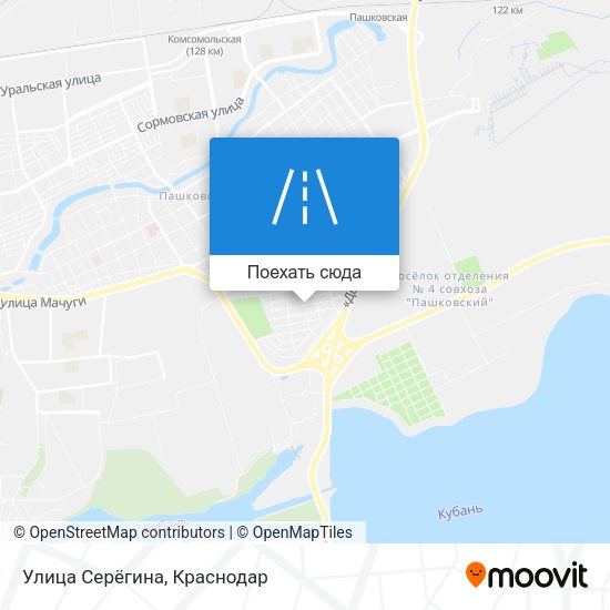 Карта Улица Серёгина