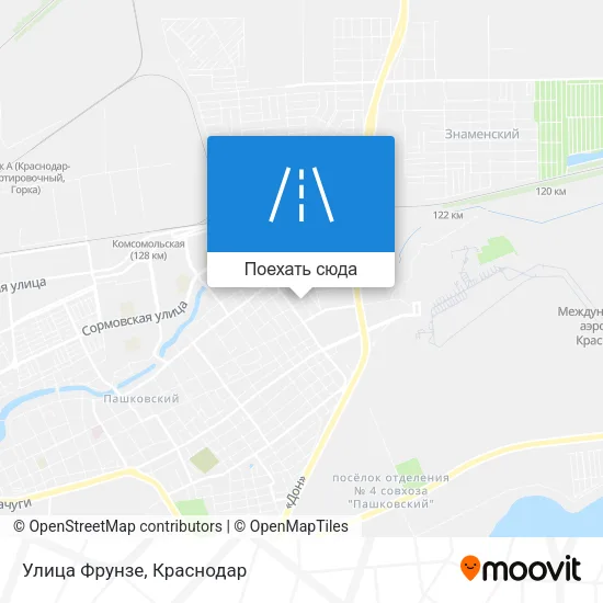 Карта Улица Фрунзе