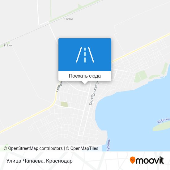 Карта Улица Чапаева